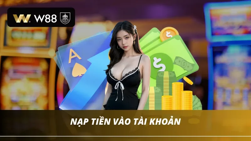 Từng bước cho quy trình nạp tiền vào tài khoản W88